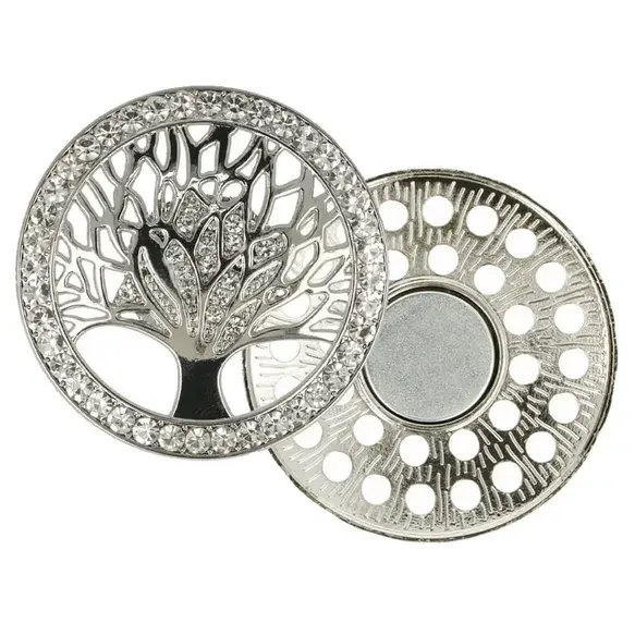 Opry Magnetische broche boom 45mm (nikkel)