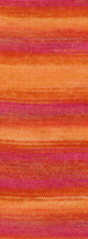 Lana Grossa Cottonhair -101-rood/oranje/lichtoranje/roze/fuchsia/rood-30%
