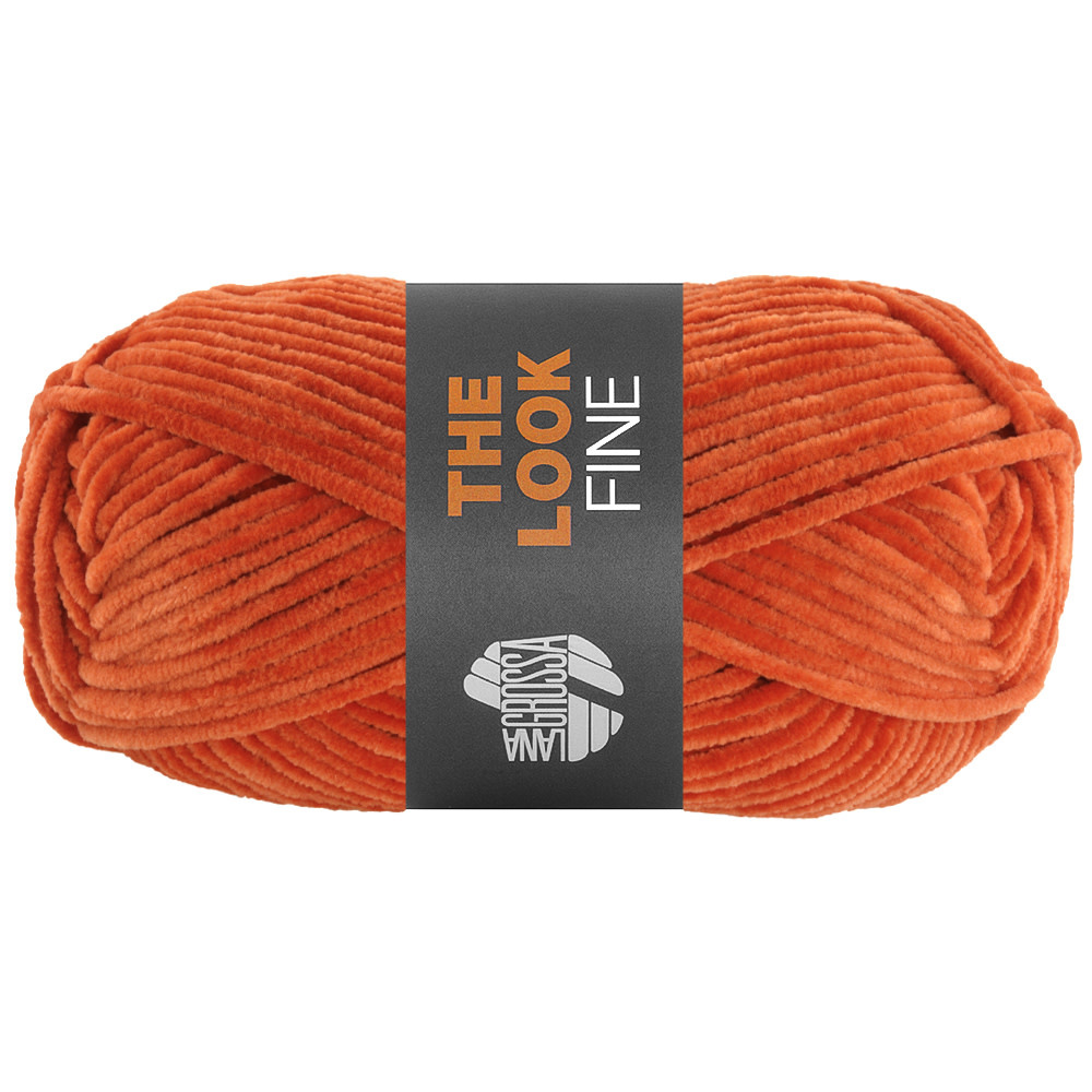 Lana Grossa The Look Fine - 105 bruin oranje