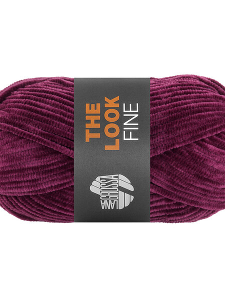 Lana Grossa The Look Fine - 110 bordeaux