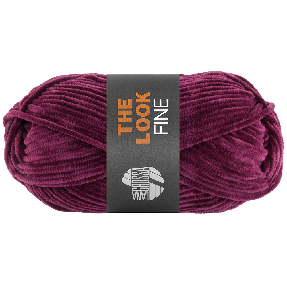 Lana Grossa The Look Fine - 110 bordeaux