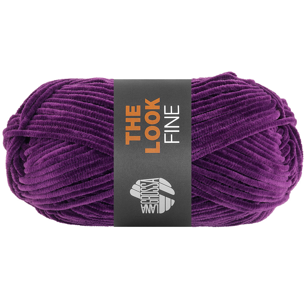 Lana Grossa The Look Fine -111 aubergine
