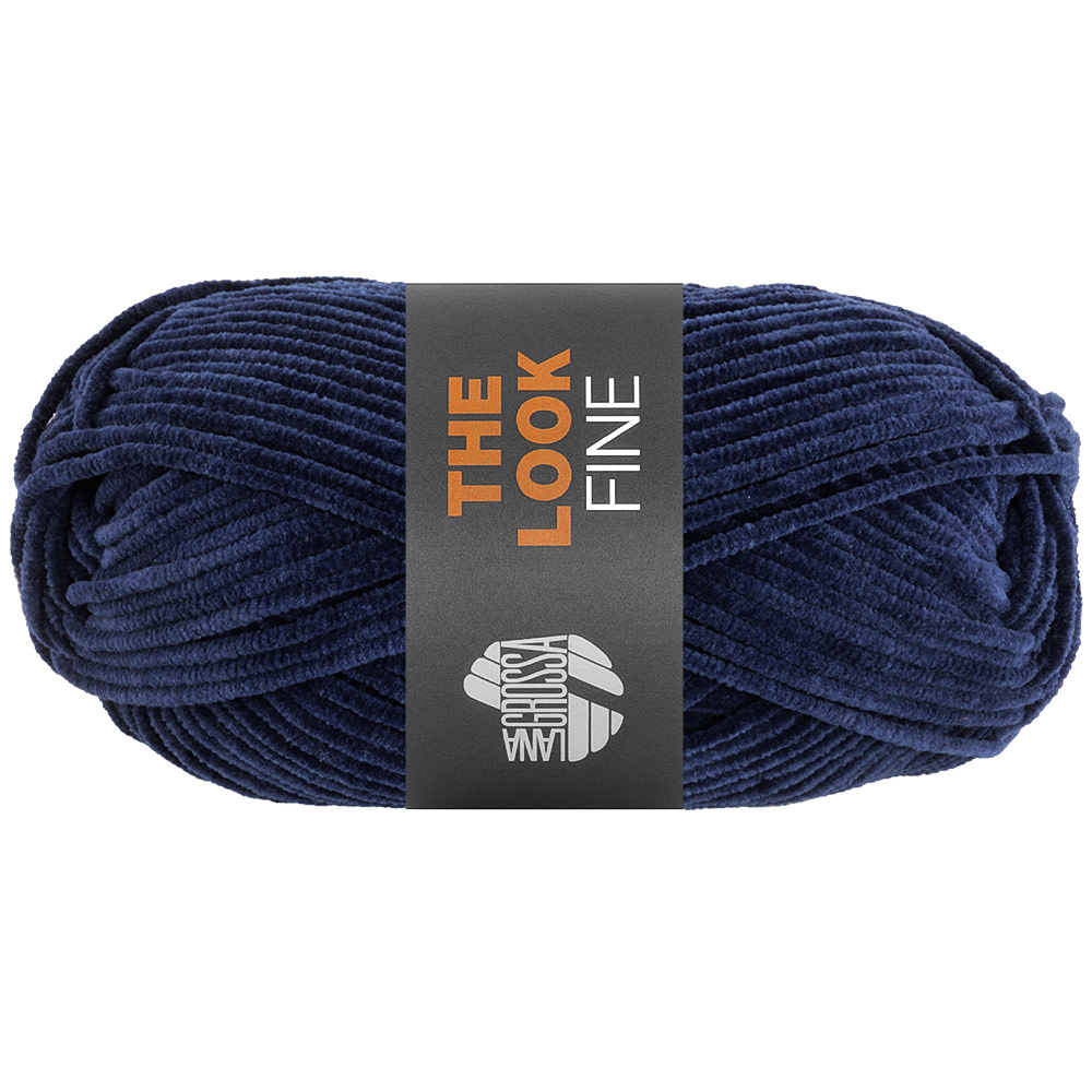 Lana Grossa The Look Fine - 117 donkerblauw