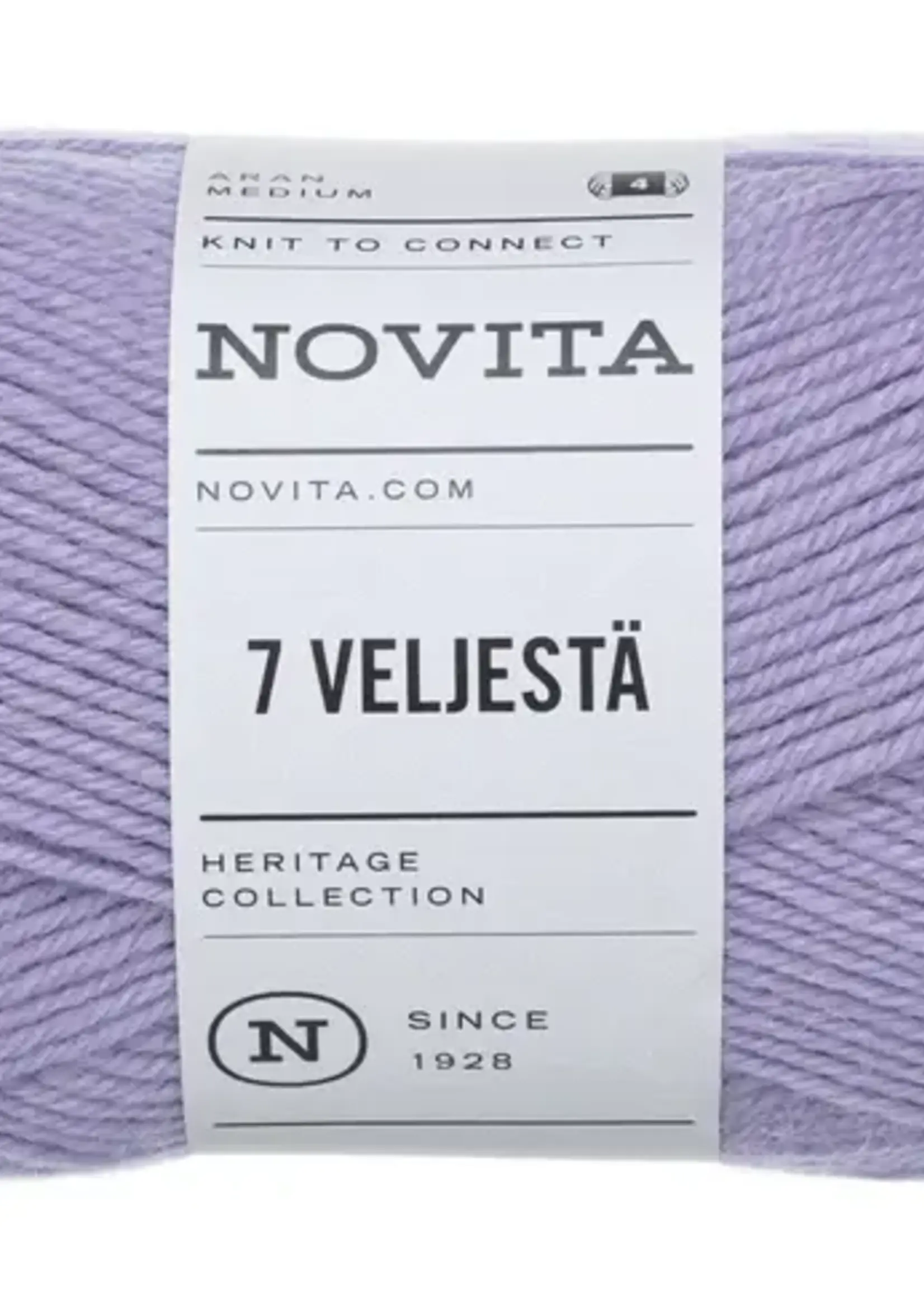 Novita 7 Veljestä 100g -730 blueberry milk