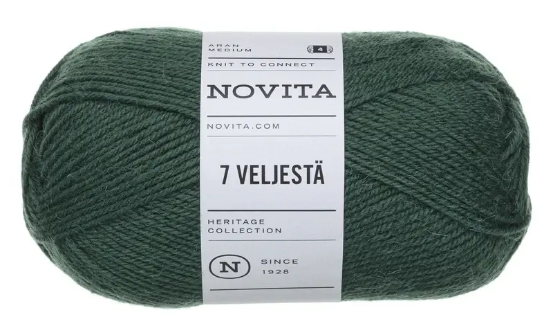 Novita 7 Veljestä 100g -375 bergenia