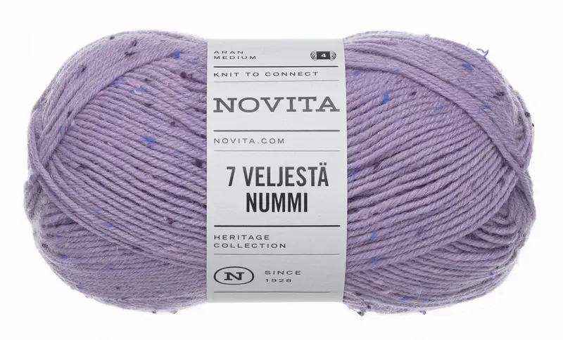 Novita 7 Veljestä Nummi 100g -951 freedom
