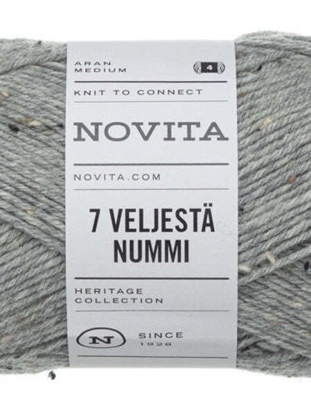 Novita 7 Veljestä Nummi 100g -946 moraine