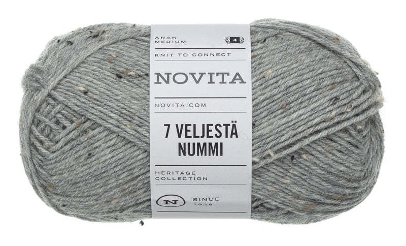 Novita 7 Veljestä Nummi 100g -946 moraine