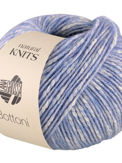 Lana Grossa Bottoni -07 licht blauw