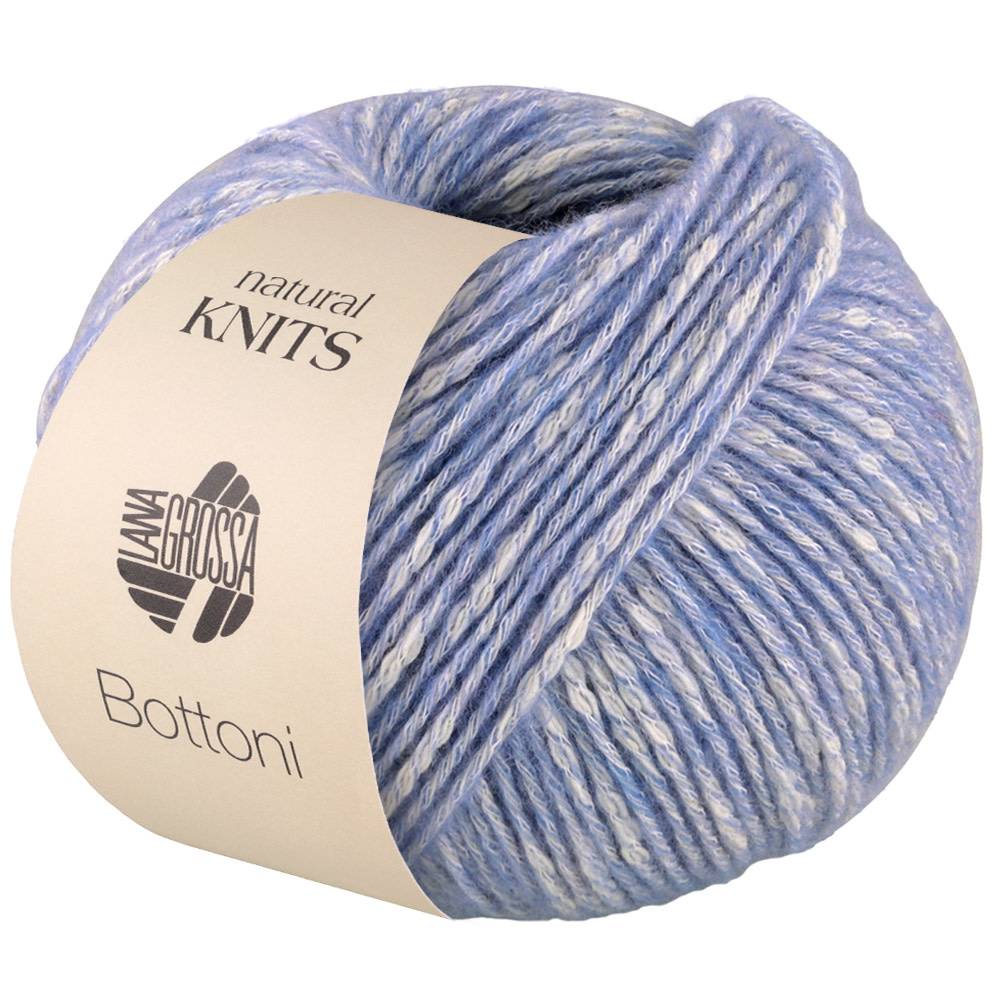 Lana Grossa Bottoni -07 licht blauw