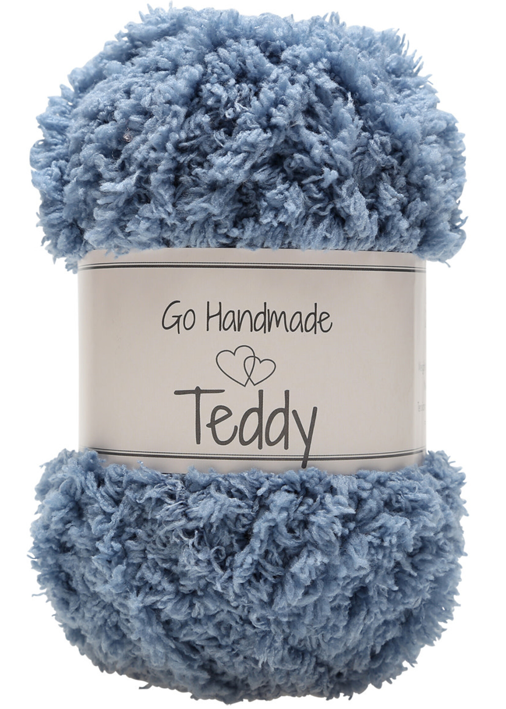 GoHandmade Teddy -Jeans Blue