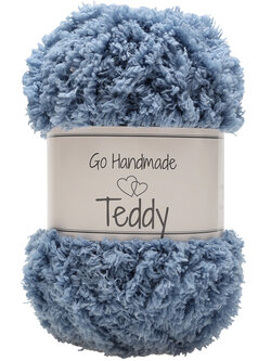 GoHandmade Teddy -Jeans Blue