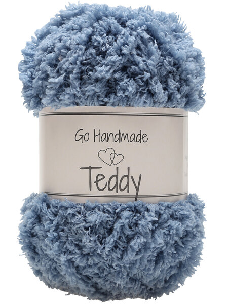 GoHandmade Teddy -Jeans Blue