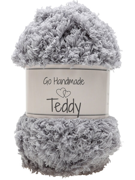 GoHandmade Teddy -Light Grey