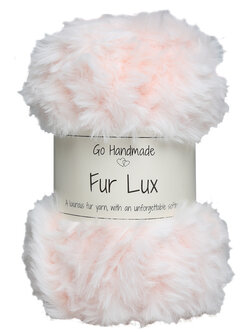 GoHandmade Fur Lux -pearl rose 17664
