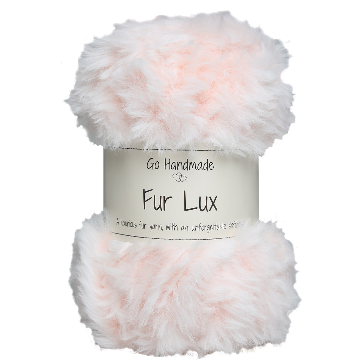 GoHandmade Fur Lux -pearl rose 17664