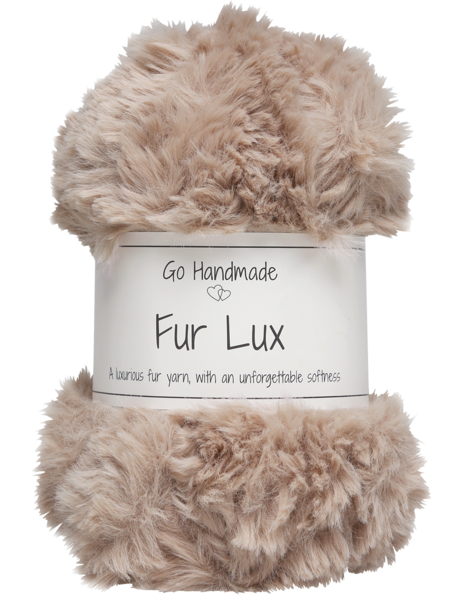 GoHandmade Fur Lux -brown 17692