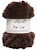 GoHandmade Fur Lux -chocolat 17691