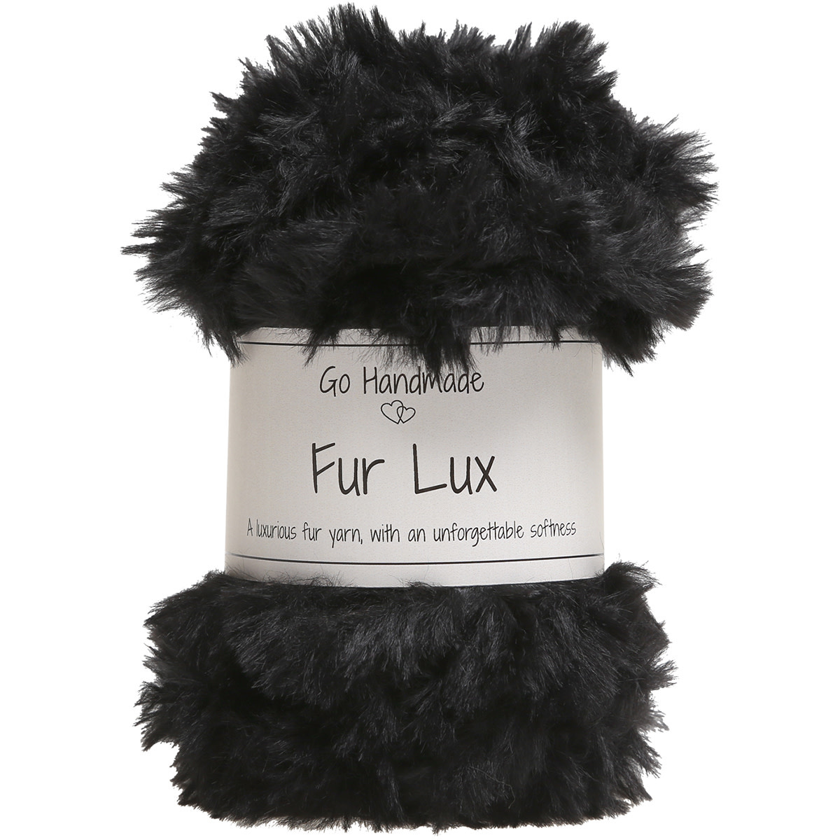 GoHandmade Fur Lux -black 17661