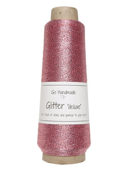 GoHandmade Glitter deluxe -dustrose 18106