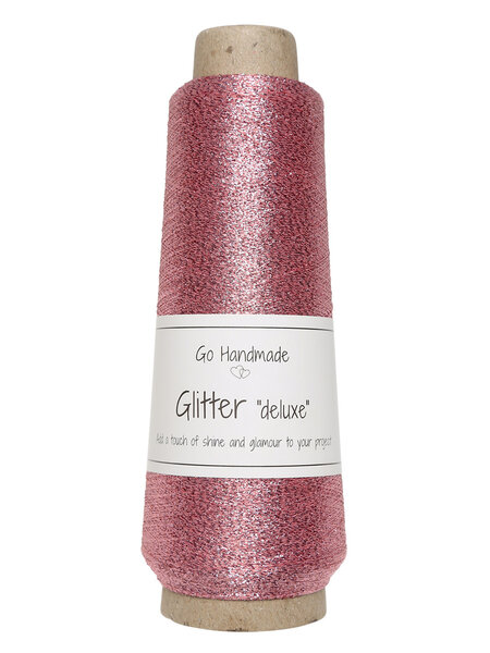 GoHandmade Glitter deluxe -dustrose 18106