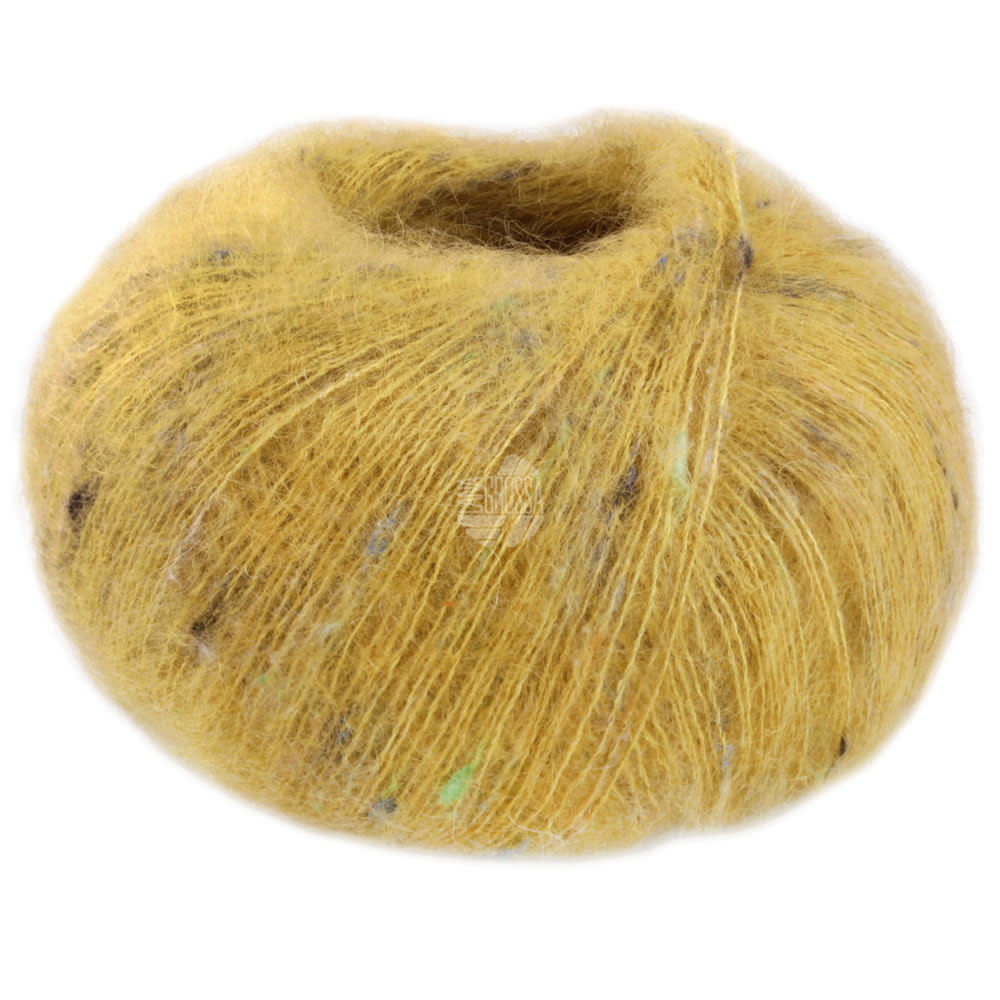 Lana Grossa Natural Superkid Tweed -625 geel