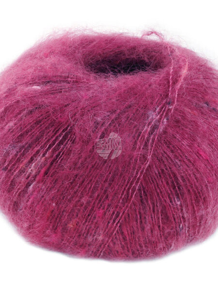Lana Grossa Natural Superkid Tweed -628 fuschia