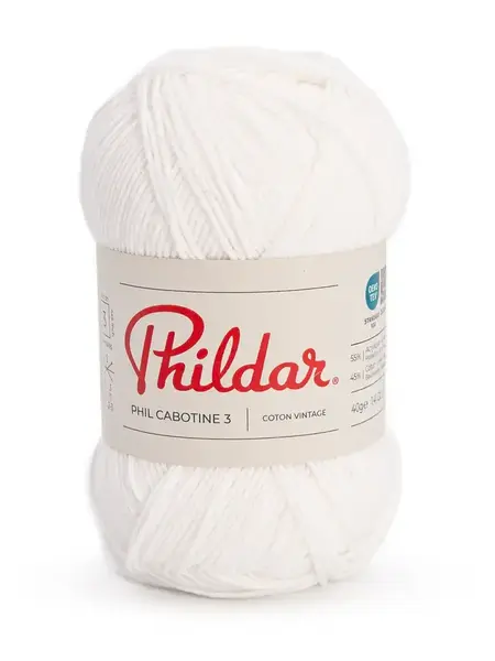 Phildar Cabotine 3  -craie