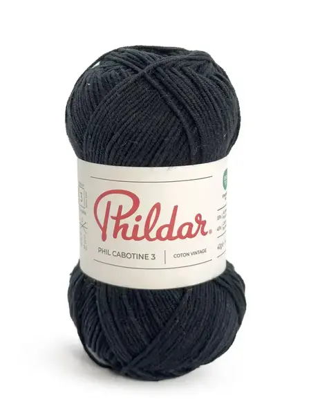 Phildar Cabotine 3  -noir