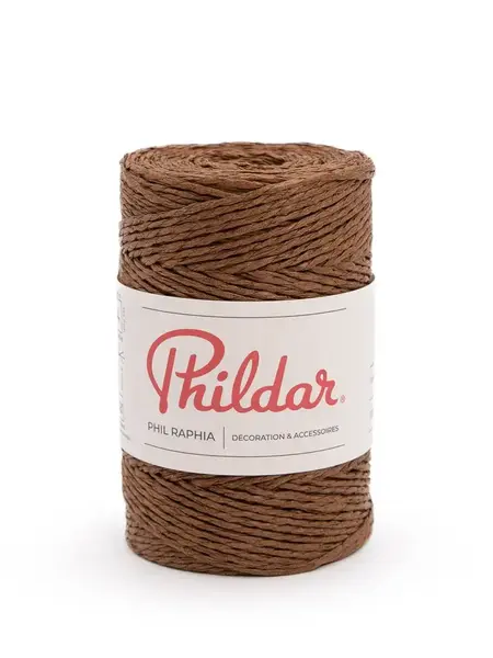 Phildar Phil Raphia -Phildar -chocolat