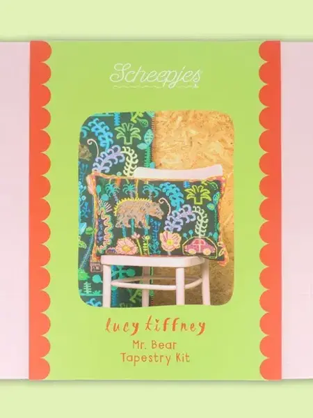 Scheepjes Scheepjes Lucy Tiffney Borduurkit 60x40cm Mr. Bear