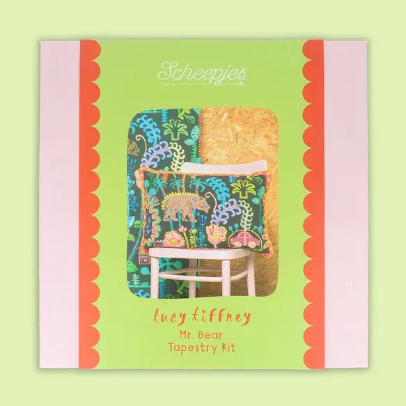 Scheepjes Scheepjes Lucy Tiffney Borduurkit 60x40cm Mr. Bear