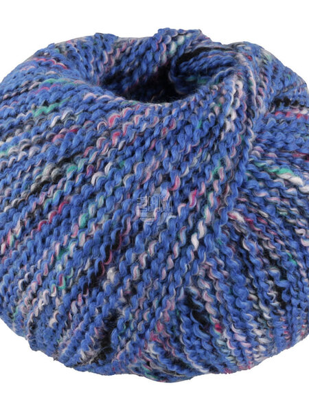 Lana Grossa Maglia -Lana Grossa -05-blauw/paars/zwart/groen/ruwe witte 50%