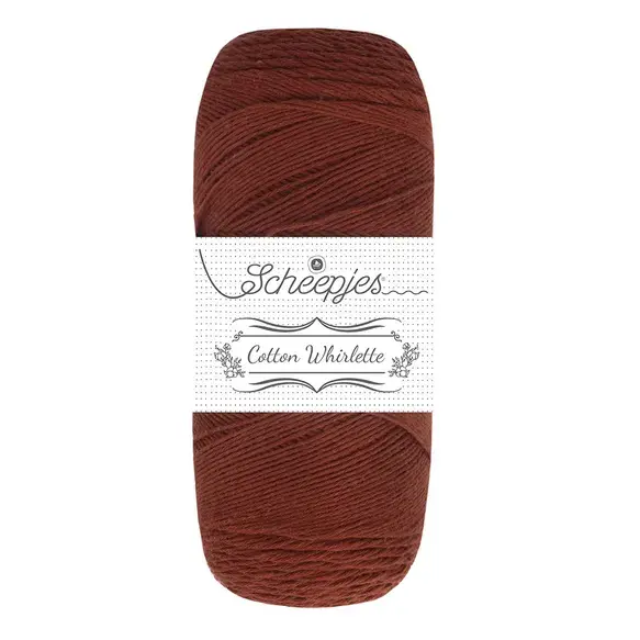 Scheepjes Cotton Whirlette -817 Chocolate