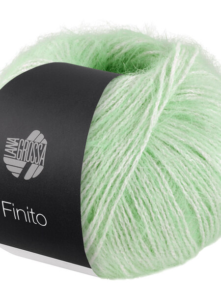 Lana Grossa Finito -04 lichtgroen/crème