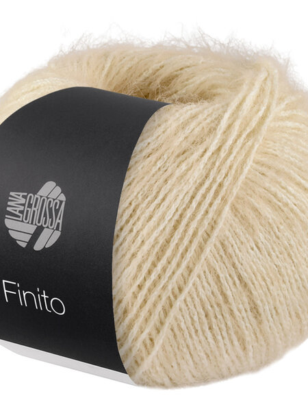 Lana Grossa Finito -08  licht beige/crème