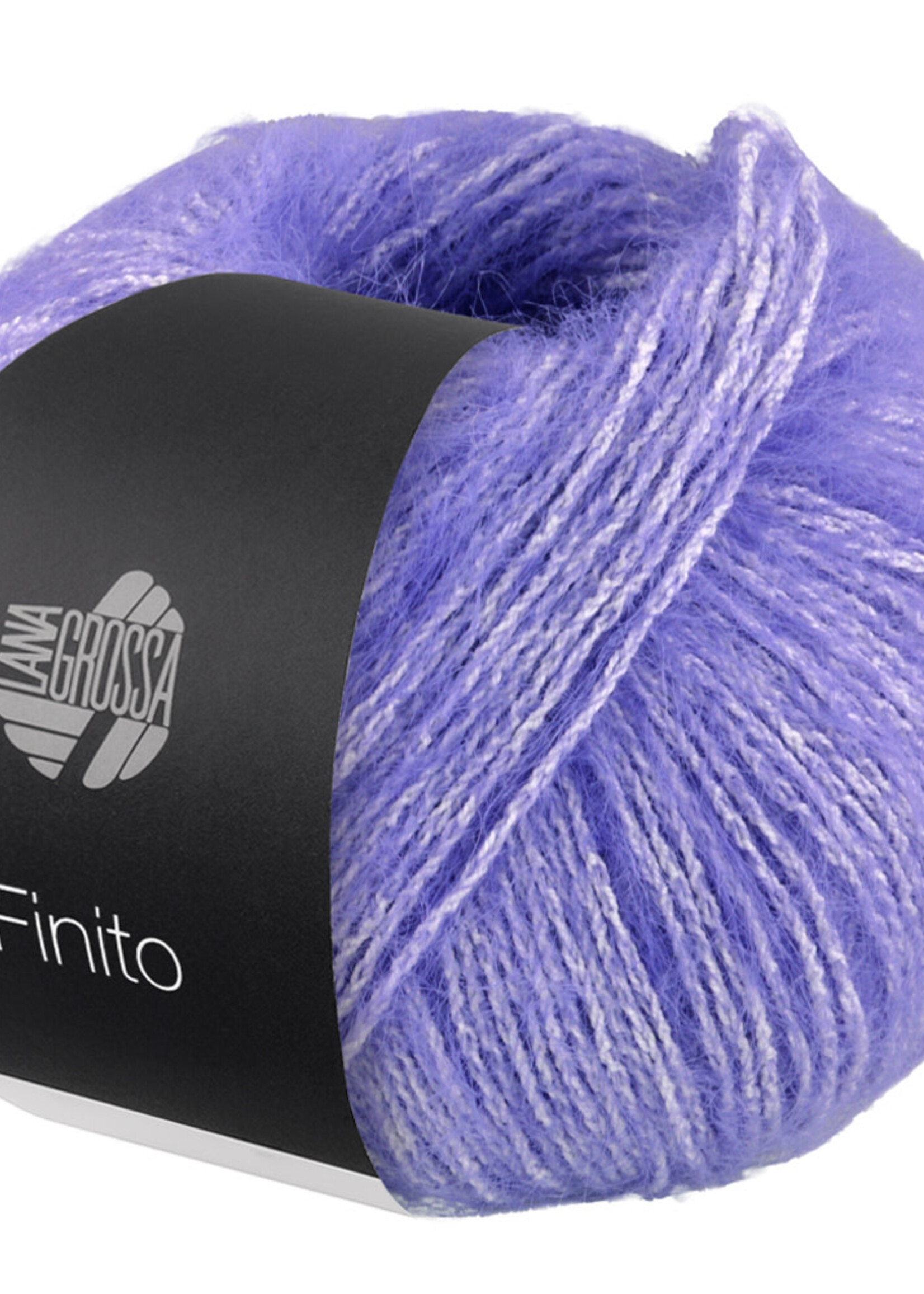Lana Grossa Finito -Lana Grossa -11  blauwlila/crème
