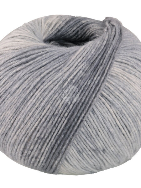 Lana Grossa Gomitolo Mambo -Lana Grossa -2036 Donker-/lichtgrijs/steenbeige/ecru -50%