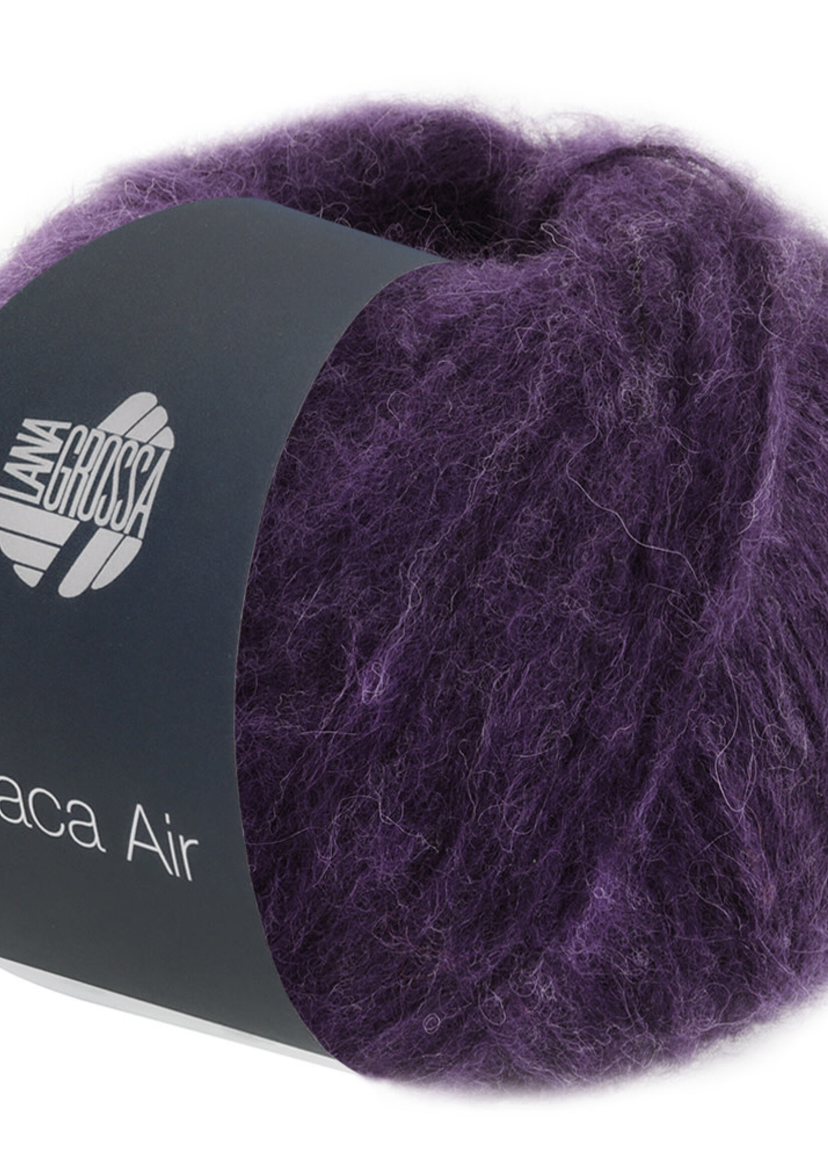 Lana Grossa Alpaca Air -21 donker violet