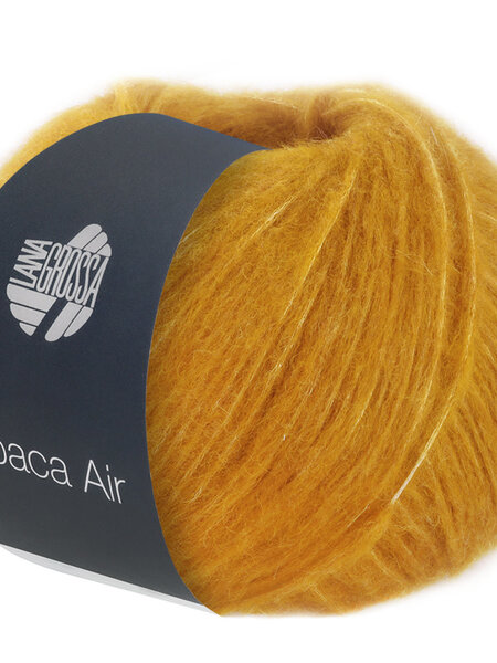 Lana Grossa Alpaca Air 22-safraan geel -50%