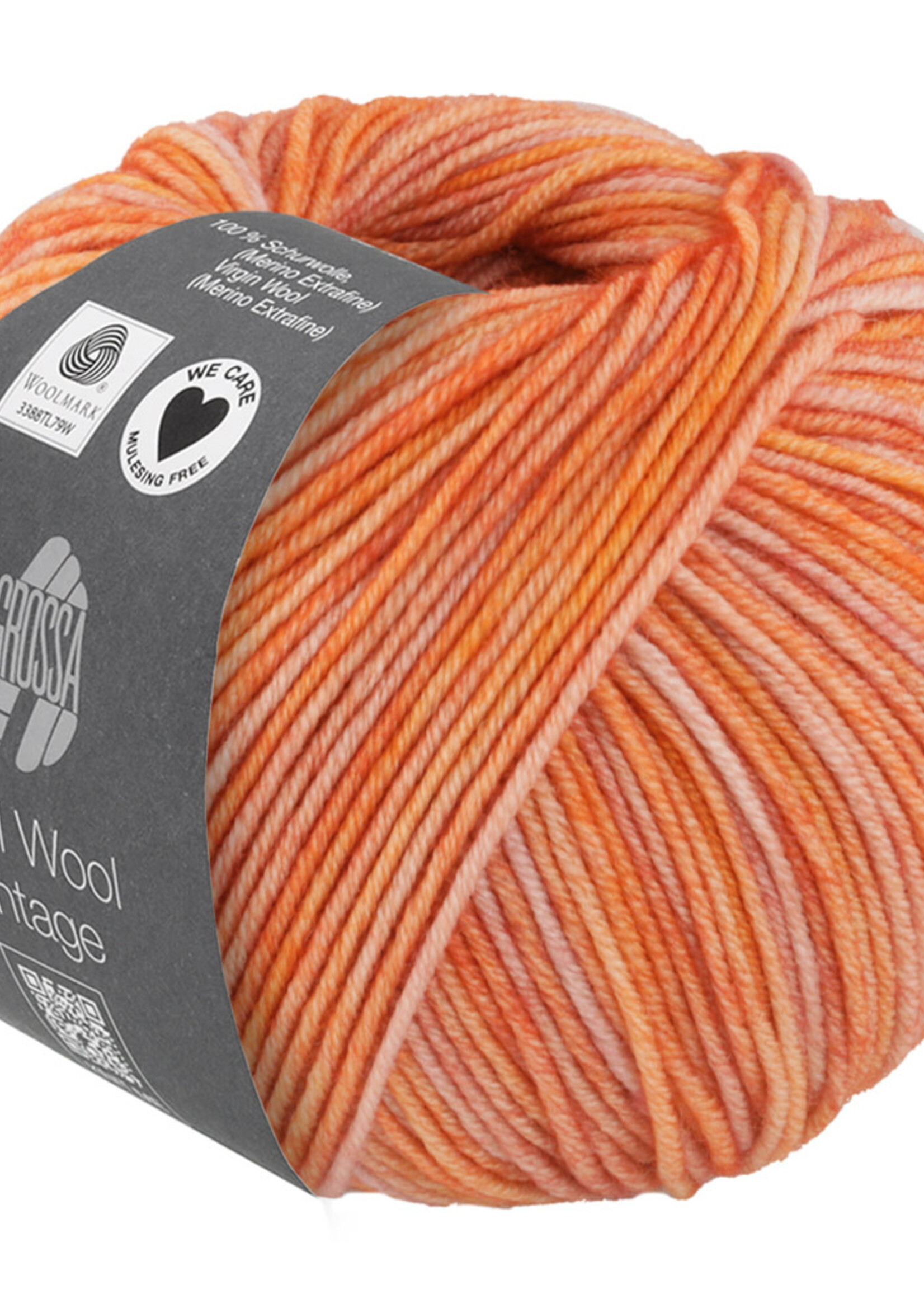 Lana Grossa Cool Wool Vintage - Lana Grossa 7385-Papaja geel