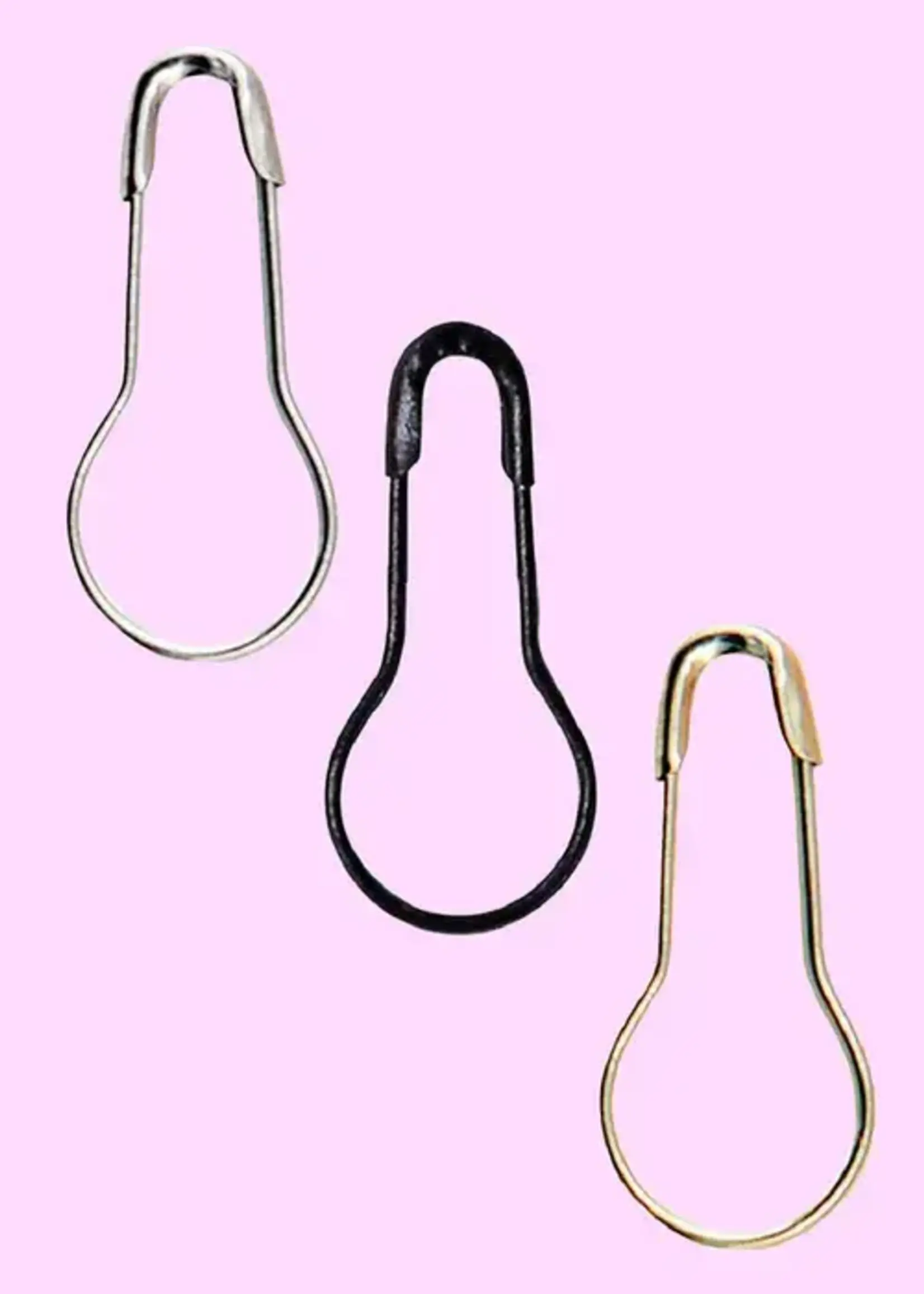 Pony Veiligheidsspelden 22mm zilver