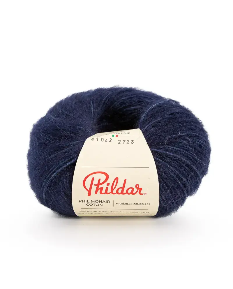 Phildar Phil Mohair Coton -Phildar -marine