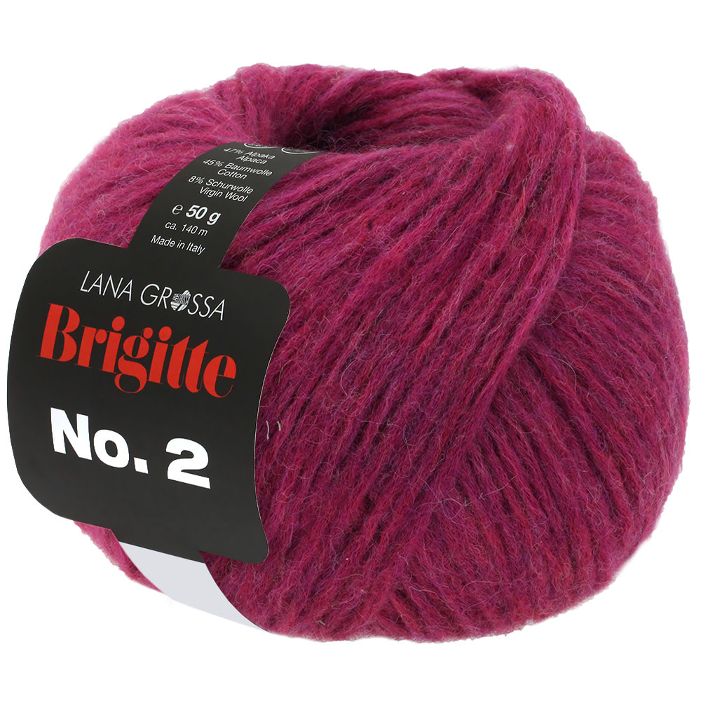 Lana Grossa Brigitte no2 -38 foksia