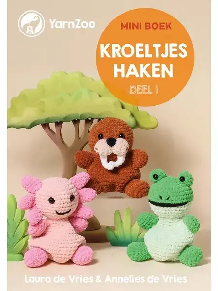 Mini Haakboek Kroeltjes Haken deel 1 - L.&A. de Vries