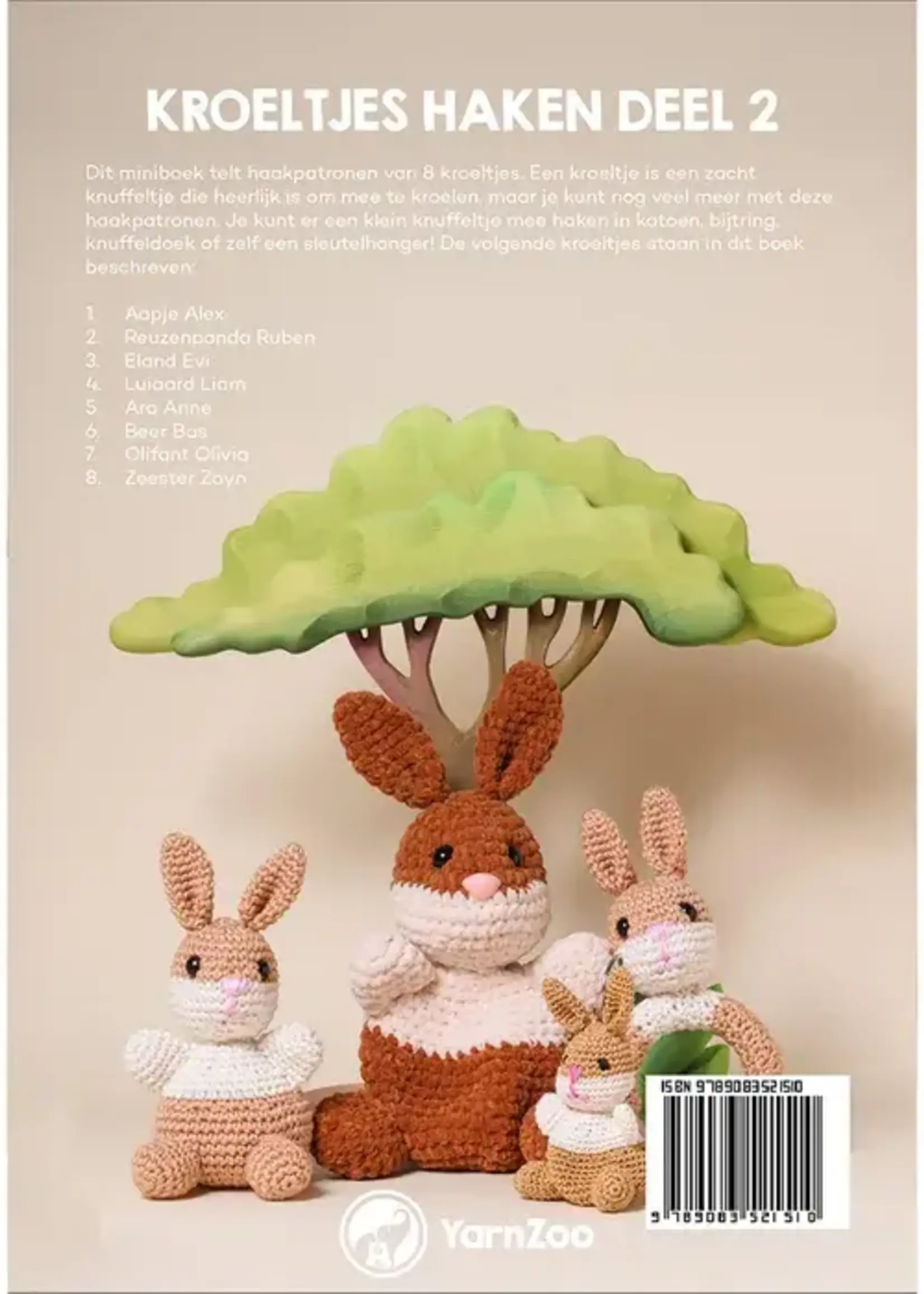 Mini Haakboek Kroeltjes Haken deel 2 - L.&A. de Vries