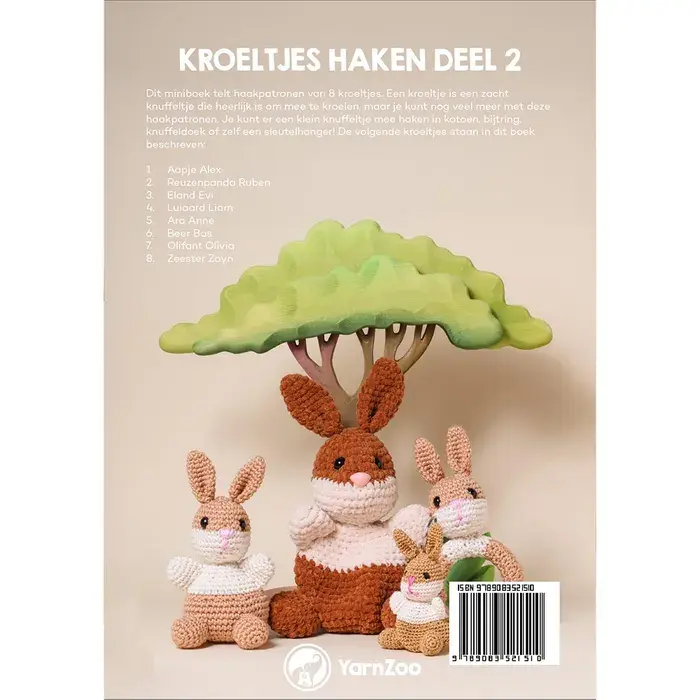 Mini Haakboek Kroeltjes Haken deel 2 - L.&A. de Vries