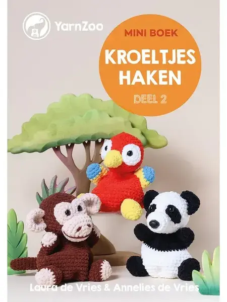 Mini Haakboek Kroeltjes Haken deel 2 - L.&A. de Vries