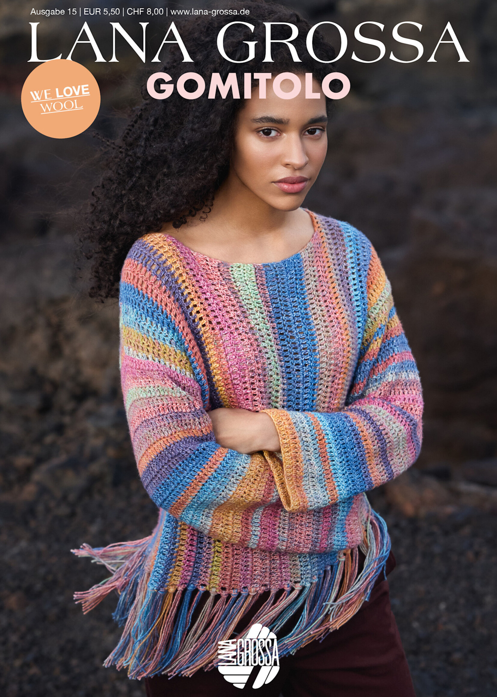 Lana Grossa Gomitolo No. 15 - Tijdschrift (DE) + Beschrijvingen (NL)