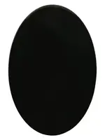 Dierenogen - veiligheidsogen ovaal - zwart 18x12 mm